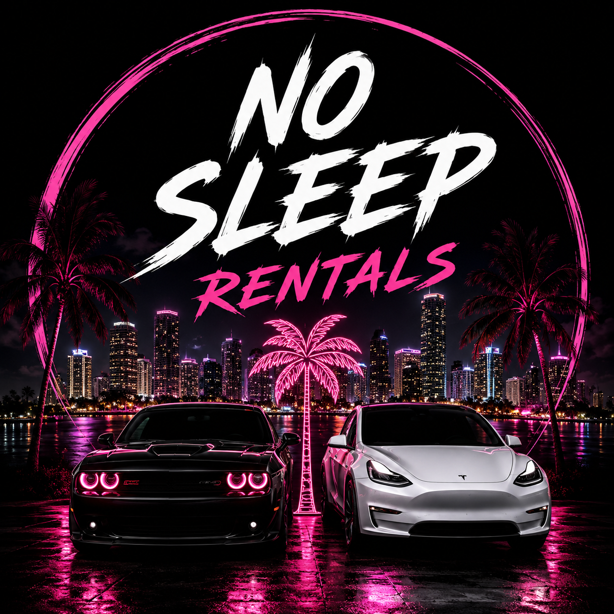 No Sleep Rentals Logo